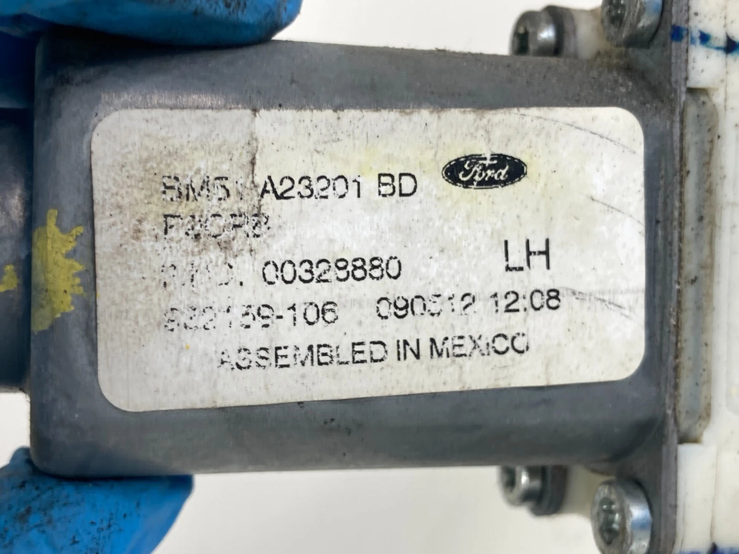 12-18 Ford Focus Front Left Driver Door Power Window Motor BM51-A23201-BD 6 PINS