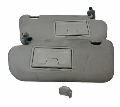 2004-2008 MAZDA3 MAZDA 3 SEDAN LEFT & RIGHT SUNVISOR SUN VISOR PAIR SET GRAY OEM