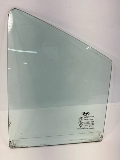 06-11 HYUNDAI ACCENT SEDAN REAR LEFT SIDE DOOR WINDOW FIXED VENT QUARTER GLASS