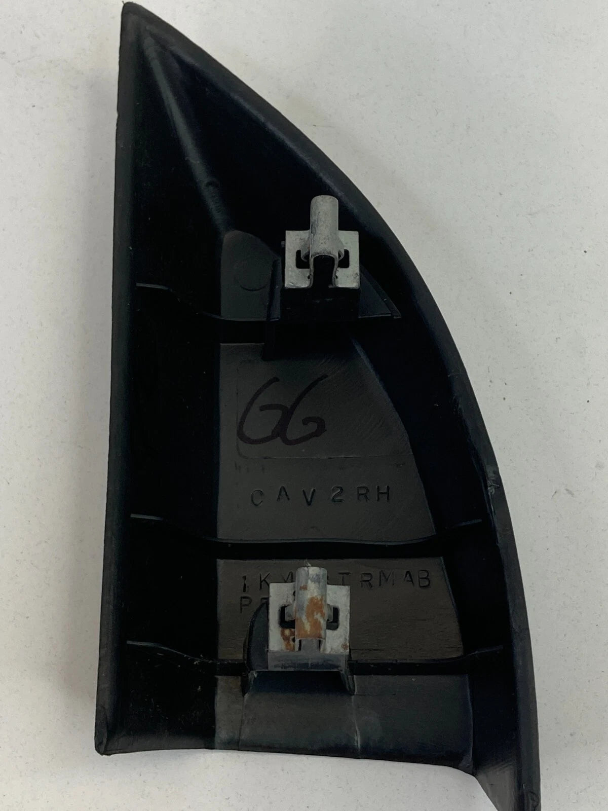 2010-2012 DODGE CALIBER 4-DR INNER FRONT RIGHT DOOR MIRROR COVER 1KM06TRMAB OEM