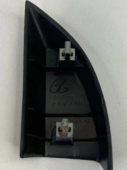 2010-2012 DODGE CALIBER 4-DR INNER FRONT RIGHT DOOR MIRROR COVER 1KM06TRMAB OEM