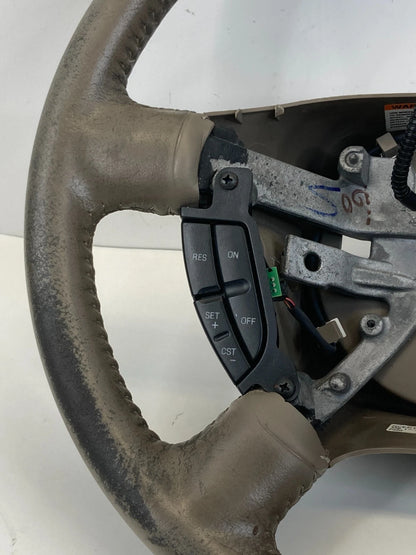 2002-2005 FORD EXPLORER MERCURY MOUNTAINEER STEERING WHEEL W CRUISE CONTROL OEM