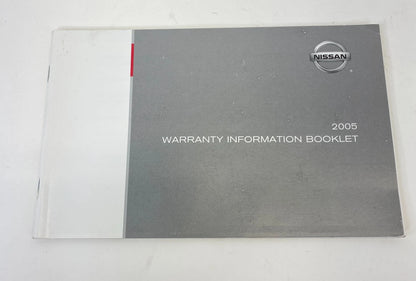 2005 NISSAN OWNERS MANUAL SET WITH CASE NAVIGATION SERVICE WARRANTY GUIDES OEM