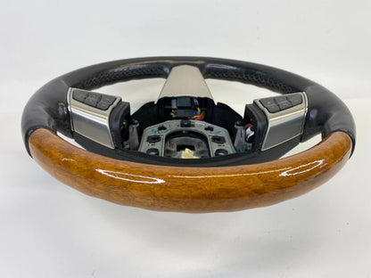 2011 CADILLAC STS SEDAN STEERING WHEEL W/ CRUISE CONTROL RADIO SWITCHES 20857831