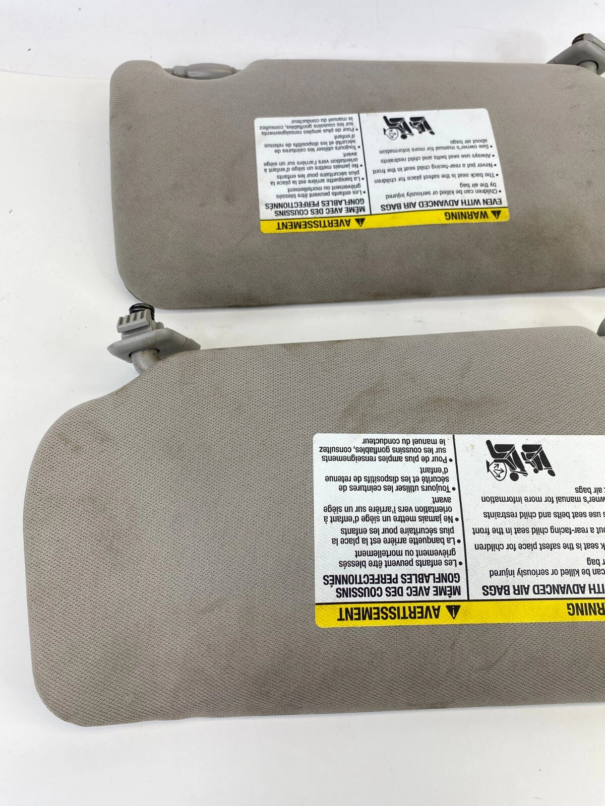 2010 2011 2012 Nissan Altima Sedan Driver & Passenger Sunvisor Sun Visor Set