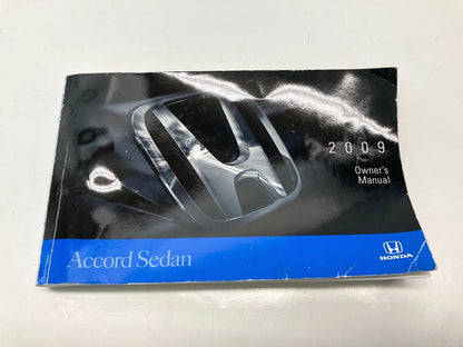 2009 09 HONDA ACCORD COUPE OWNER'S MANUAL WARRANTIES INFORMATION GUIDE BOOK OEM