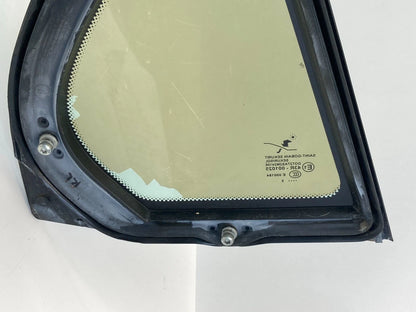 2003-2011 SAAB 9-3 SEDAN REAR LEFT SIDE DOOR VENT WINDOW GLASS 12804489 OEM