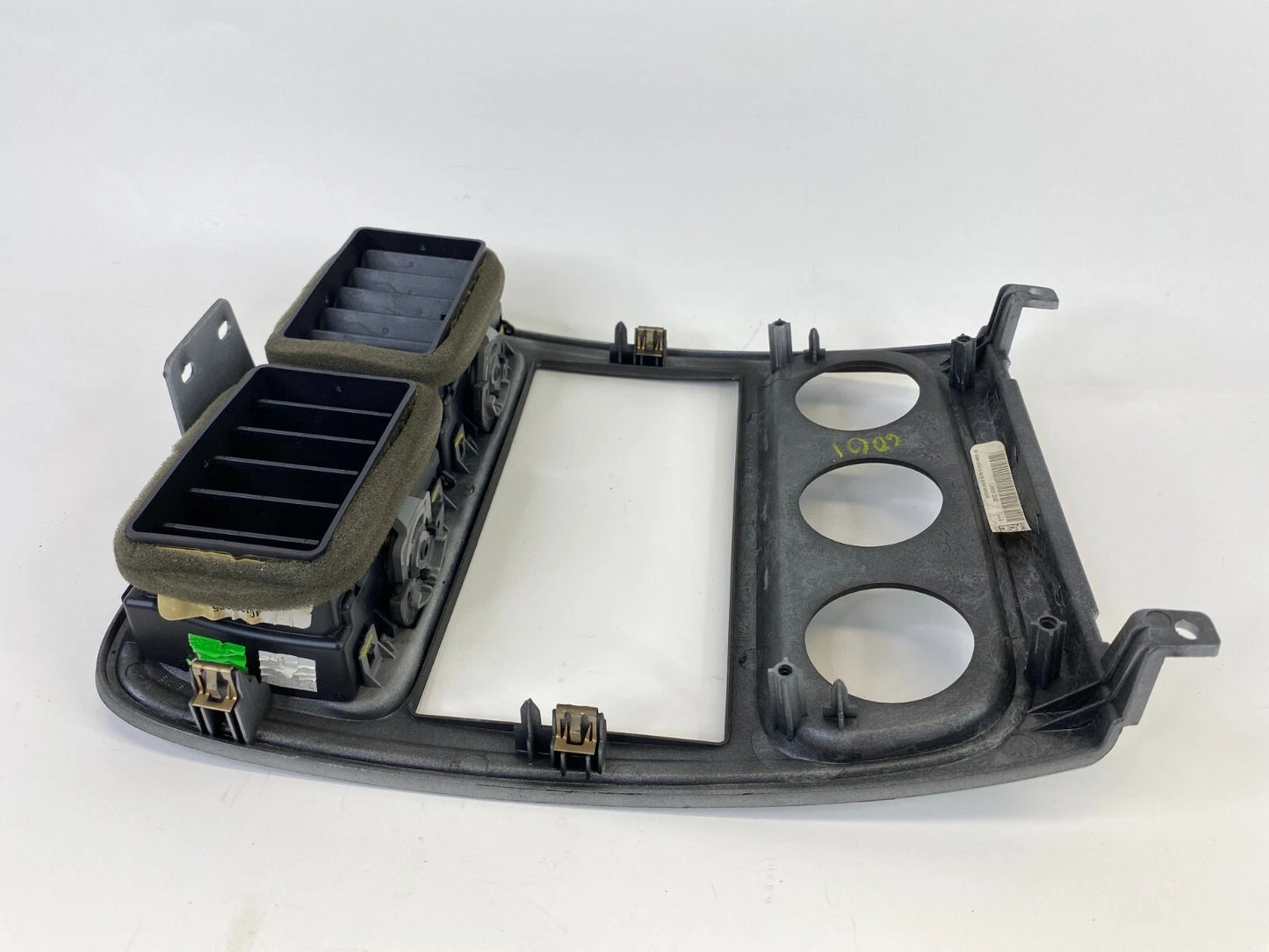 2010-2012 DODGE CALIBER DASH RADIO & CLIMATE CONTROL COVER TRIM BEZEL SURROUND