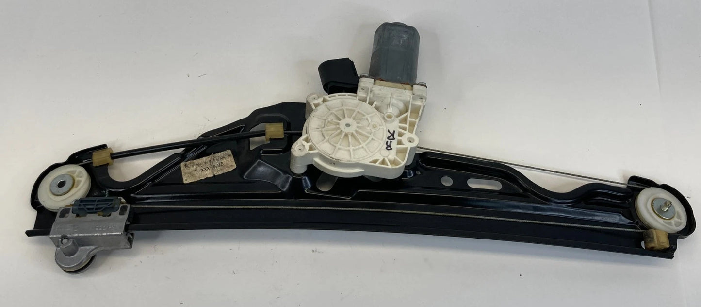 2009 2010 BMW 535I XDRIVE REAR RIGHT SIDE DOOR POWER WINDOW MOTOR W/ REGULATOR