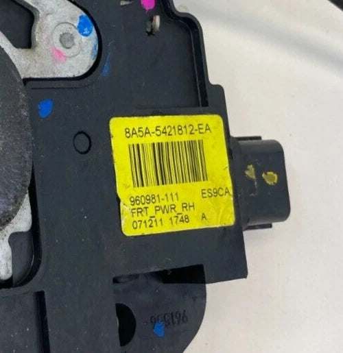2010-2019 FORD TAURUS FRONT RIGHT SIDE DOOR LOCK LATCH ACTUATOR 8A5A-5421812-EA