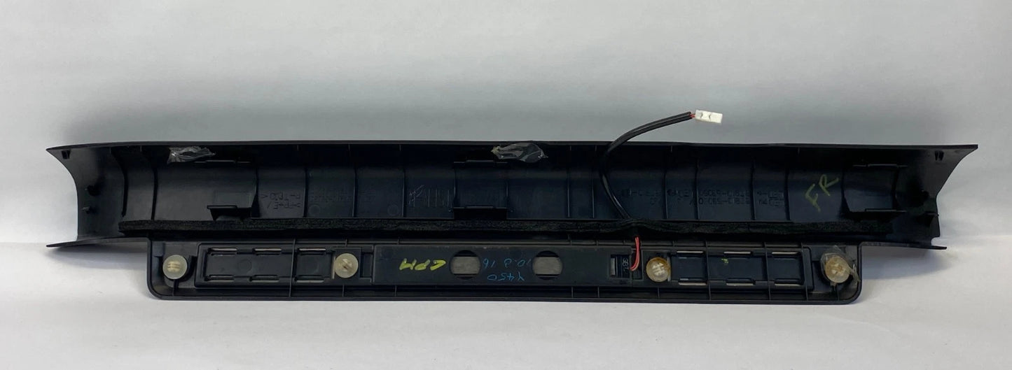 06-13 LEXUS IS250 FRONT RIGHT ILLUMINATED DOOR SILL SCUFF PLATE OEM 67910-53030