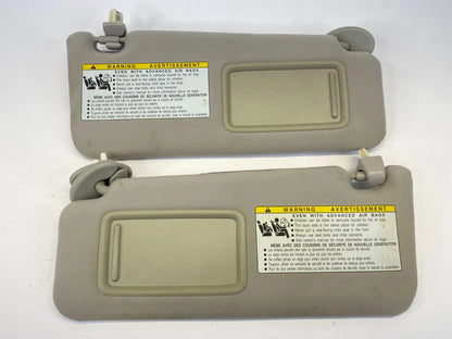 2006-2013 LEXUS IS250 ROOF LEFT AND RIGHT SUNVISOR SUN VISOR SET SHADE W/ MIRROR