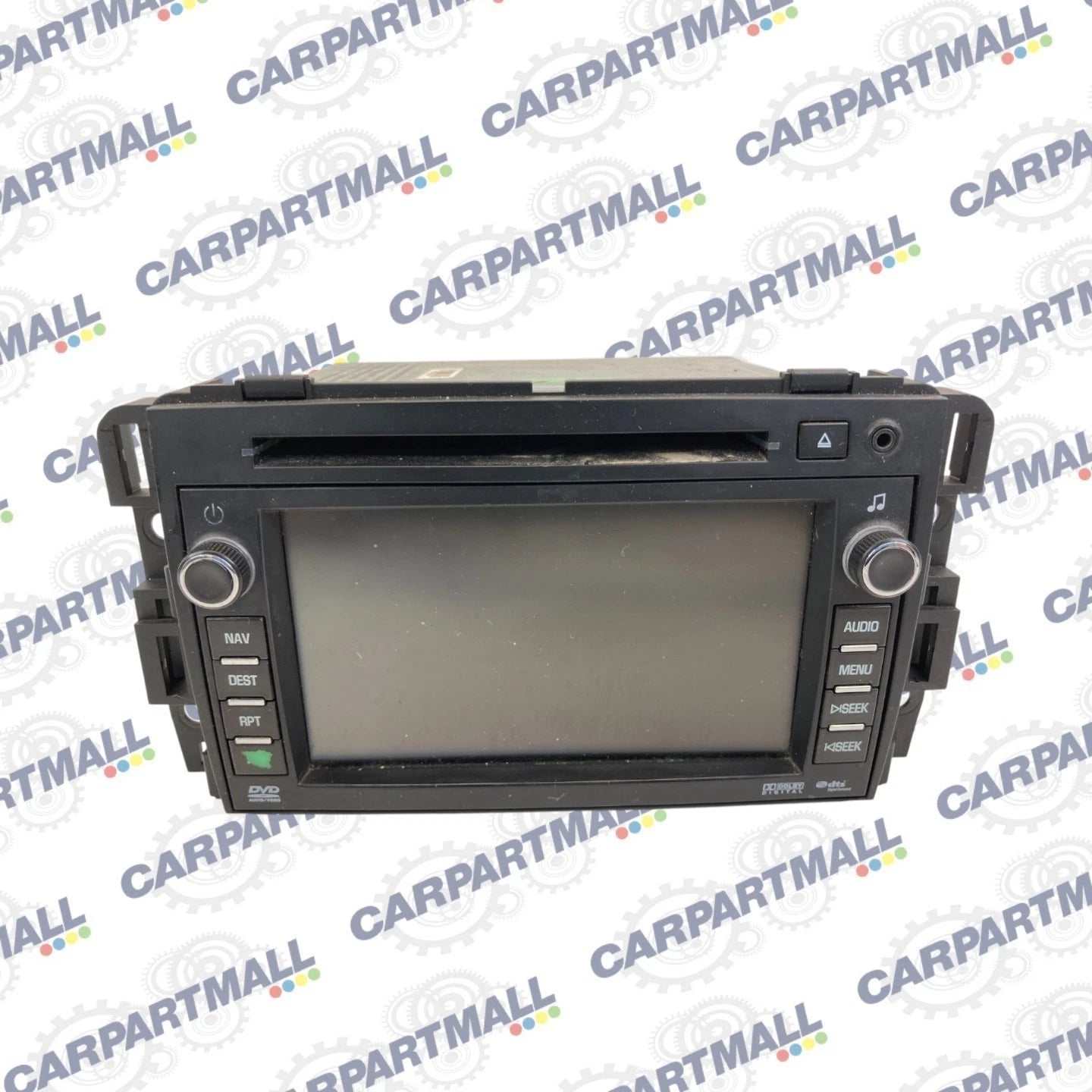 2009-2012 ENCLAVE TRAVERSE RADIO AM FM CD DVD NAVIGATION SCREEN 20792738 OEM