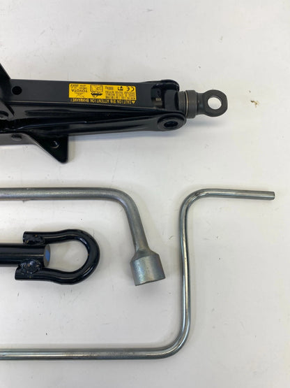 2007-2011 TOYOTA YARIS HATCHBACK EMERGENCY SPARE TIRE JACK & TOOL KIT ASSY OEM