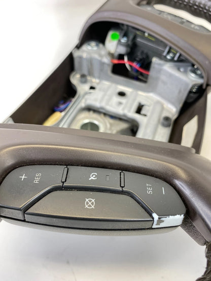 2009 2010 2011 2012 BUICK ENCLAVE STEERING WHEEL W/ WOODGRAIN ASSEMBLY OEM