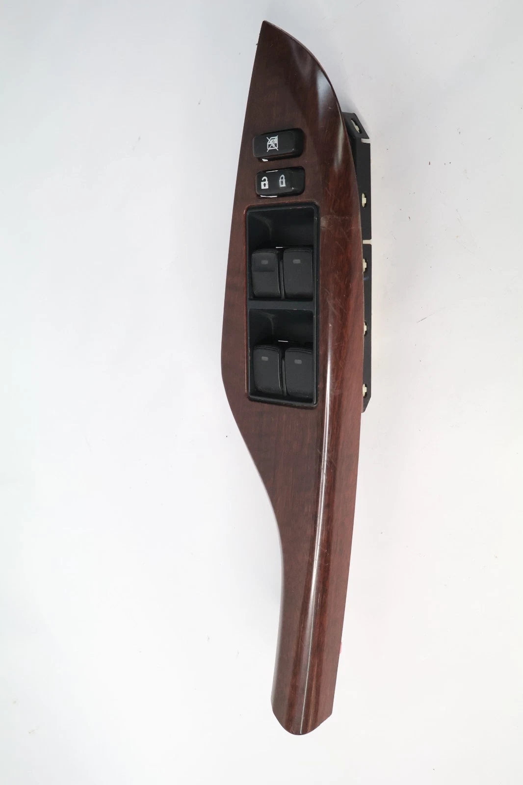 2011-2014 TOYOTA SIENNA FR LH DRIVER MASTER POWER WINDOW SWITCH W BEZEL WOOD OEM