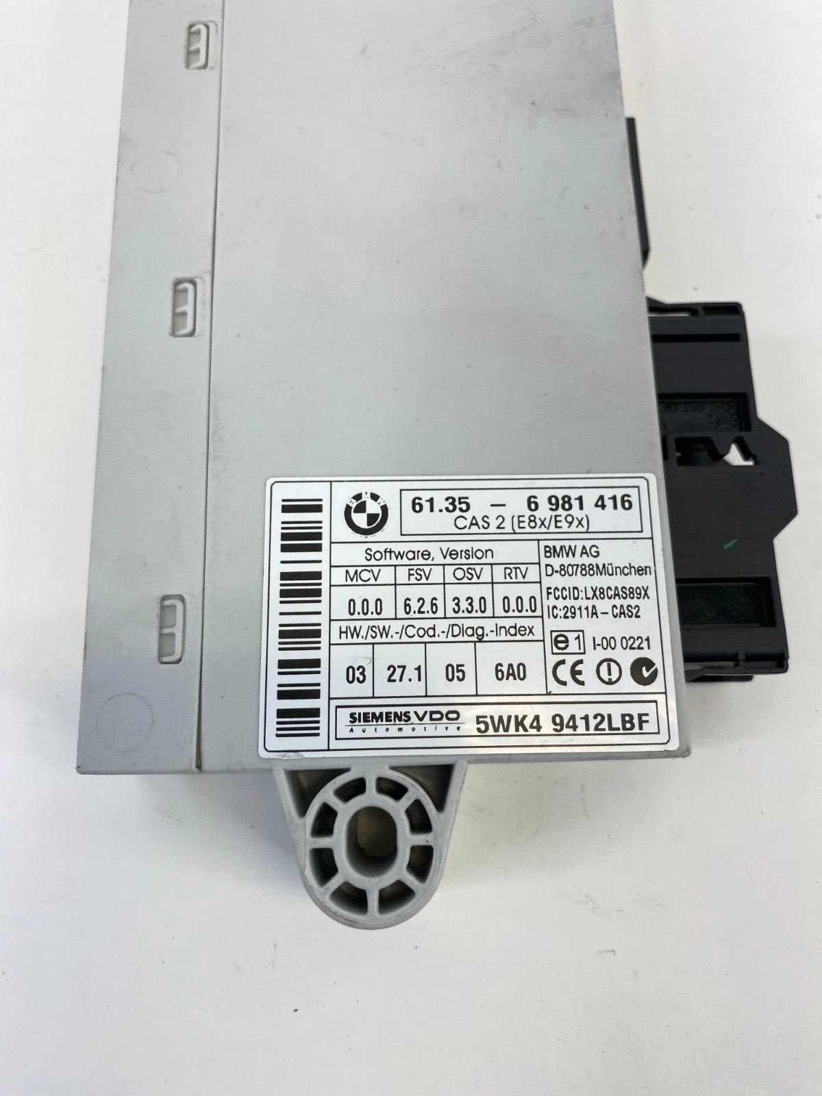 2006 BMW 330XI KEYLESS THEFT-LOCKING MODULE CONTROL UNIT 61356981416 OEM