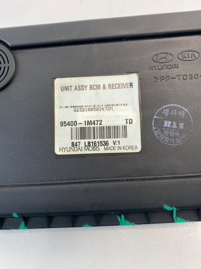 2011-2013 Kia Forte Body Control Module Unit Keyless Entry 95400-1M72 OEM