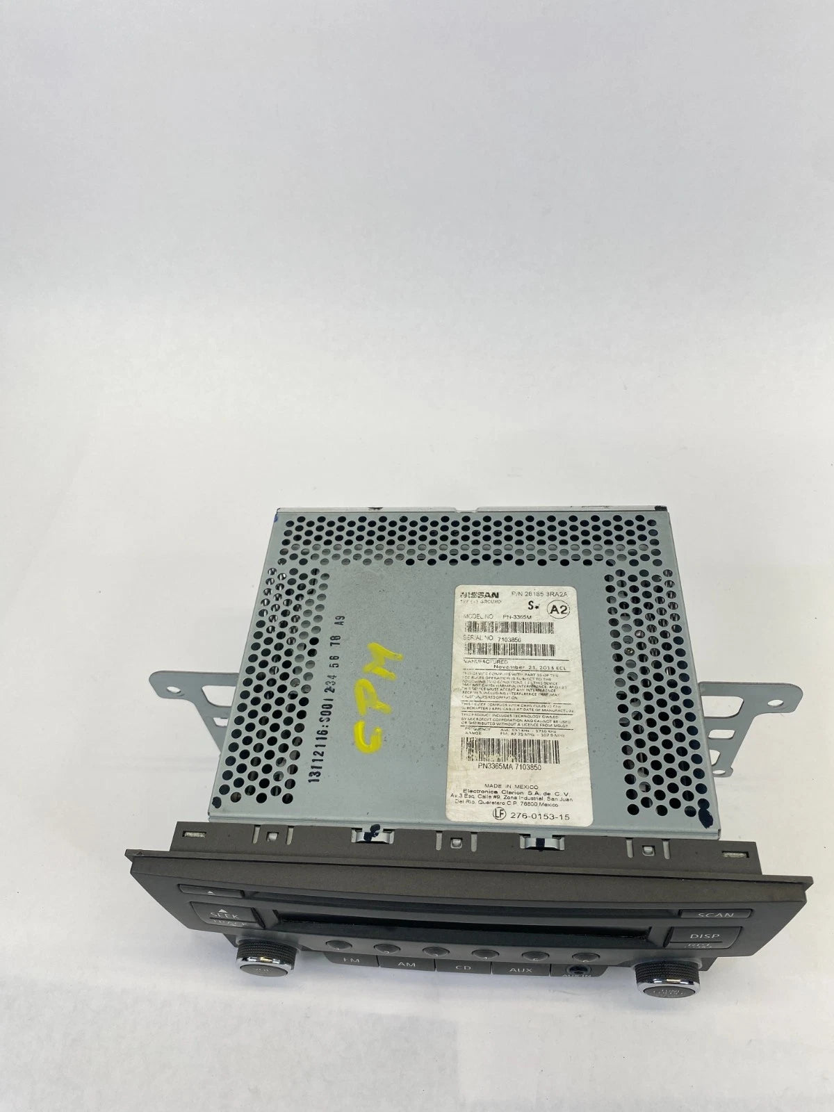 2013 2014 NISSAN SENTRA AM FM CD PLAYER RADIO RECEIVER OEM 28185-3RA2A