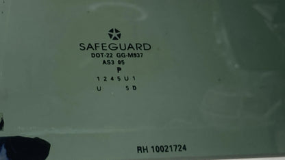 2004-2008 CHRYSLER PACIFICA REAR RIGHT SIDE DOOR VENT WINDOW GLASS 10021724 OEM