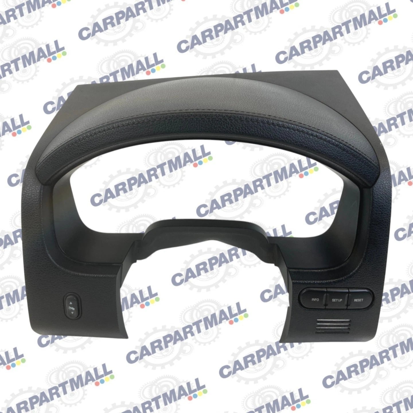 07 08 FORD F-150 DASH INSTRUMENT CLUSTER SPEEDOMETER TRIM BEZEL 4L3415044D70 OEM