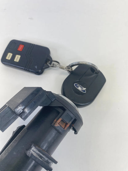 2014 FORD FLEX IGNITION 3.5L V6 A/T SWITCH LOCK CYLINDER W/ KEY BT4T-15607-AA