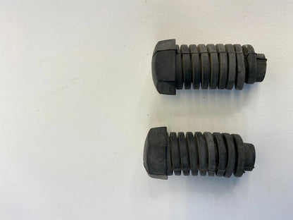 2004-2006 CADILLAC SRX FRONT HOOD BUMPER RUBBER ADJUST PAIR SET OEM