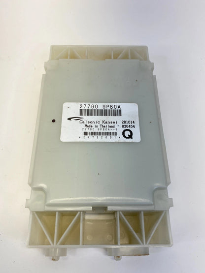 2014-2016 NISSAN PATHFINDER HVAC AMPLIFIER CLIMATE CONTROL MODULE 27760-9PB0A