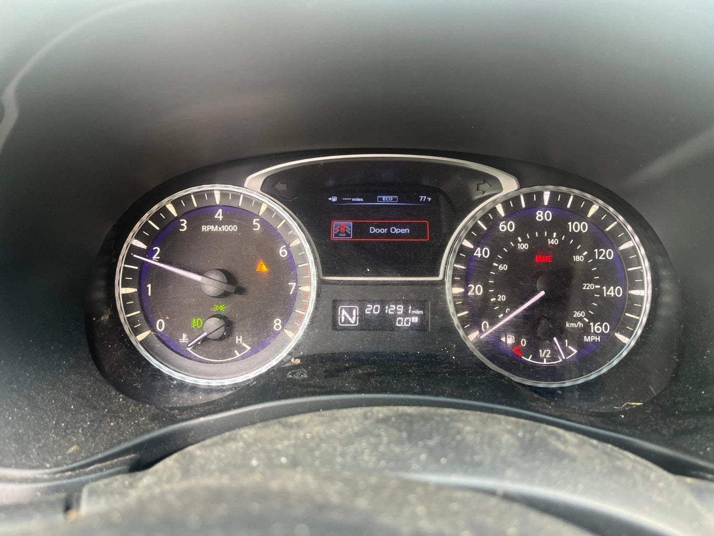 2013 INFINITI JX35 DASH INSTRUMENT CLUSTER SPEEDOMETER GAUGES 201K MILES OEM