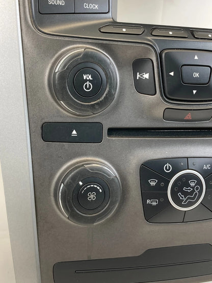 13-15 FORD INTERCEPTOR UTILITY RADIO CLIMATE CONTROL PANEL TRIM EB5T-18A802-DA