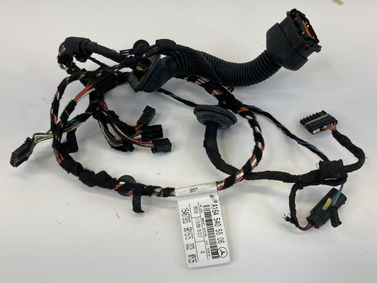 2006 2007 Mercedes-Benz ML500 Front Door Wire Wiring Harness 1645405806 OEM