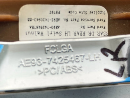 10-12 LINCOLN MKT REAR LEFT INTERIOR DOOR TRIM PANEL MOLDING AE937425467BA OEM