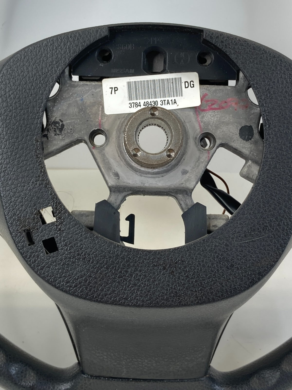 2013-2015 Nissan Altima Steering Wheel w/ Auio & Cruise Switch Assy 48430-3TA1A