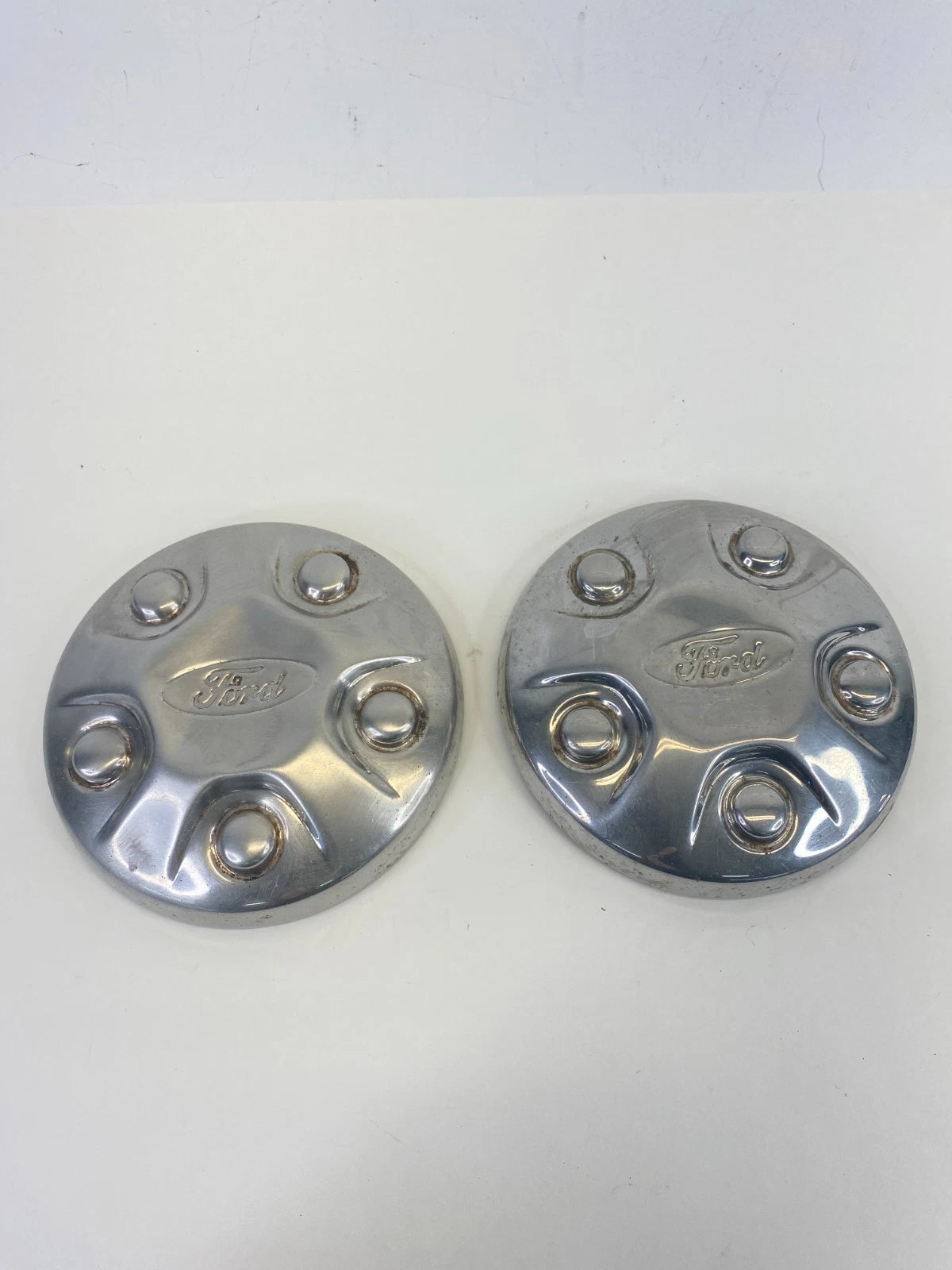 2011-2015 FORD EXPLORER POLICE INTERCEPTOR UTILITY WHEEL RIM CENTER CAP PAIR SET