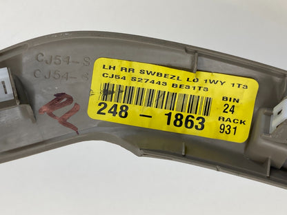 2013-2018 Ford C-Max Rear Left Side Door Window Switch W/ Bezel CJ54-S27443 OEM