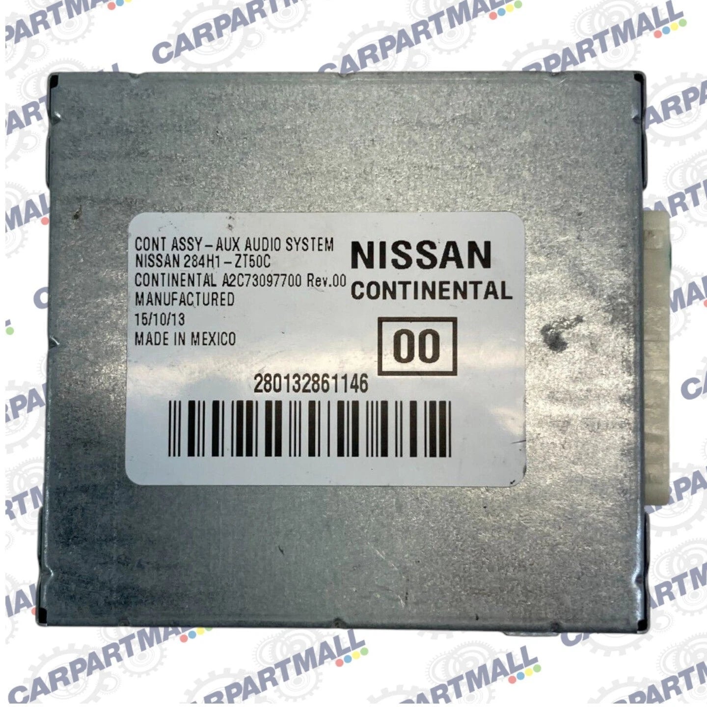 2011-2014 NISSAN JUKE 10-14 CUBE AUXILIARY AUX AUDIO CONTROL MODULE 284H1-ZT50C