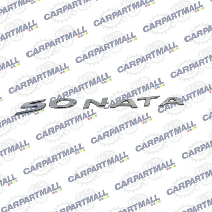 2015 2016 2017 HYUNDAI SONATA REAR TRUNK CHROME BAGDE LETTERS GENIUNE OEM