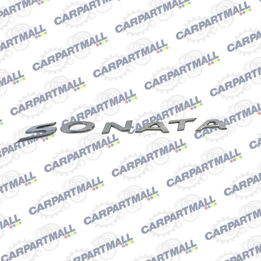 2015 2016 2017 HYUNDAI SONATA REAR TRUNK CHROME BAGDE LETTERS GENIUNE OEM
