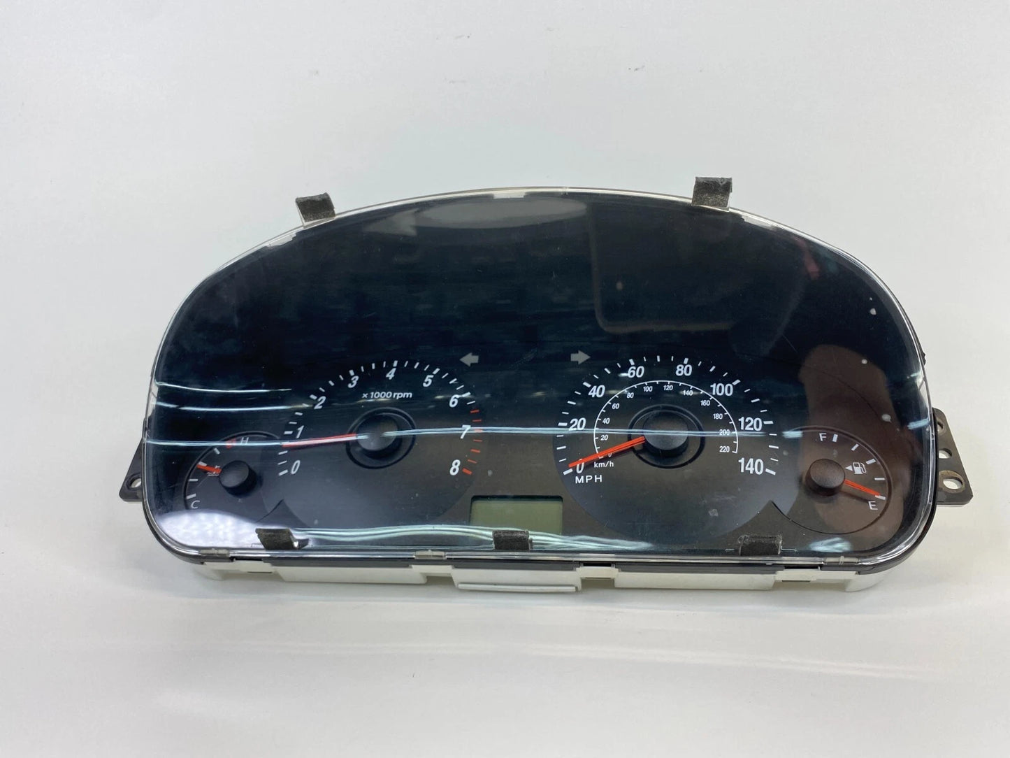 04-06 HYUNDAI ELANTRA A/T SPEEDOMETER INSTRUMENT CLUSTER GAUGES 131K MILES OEM