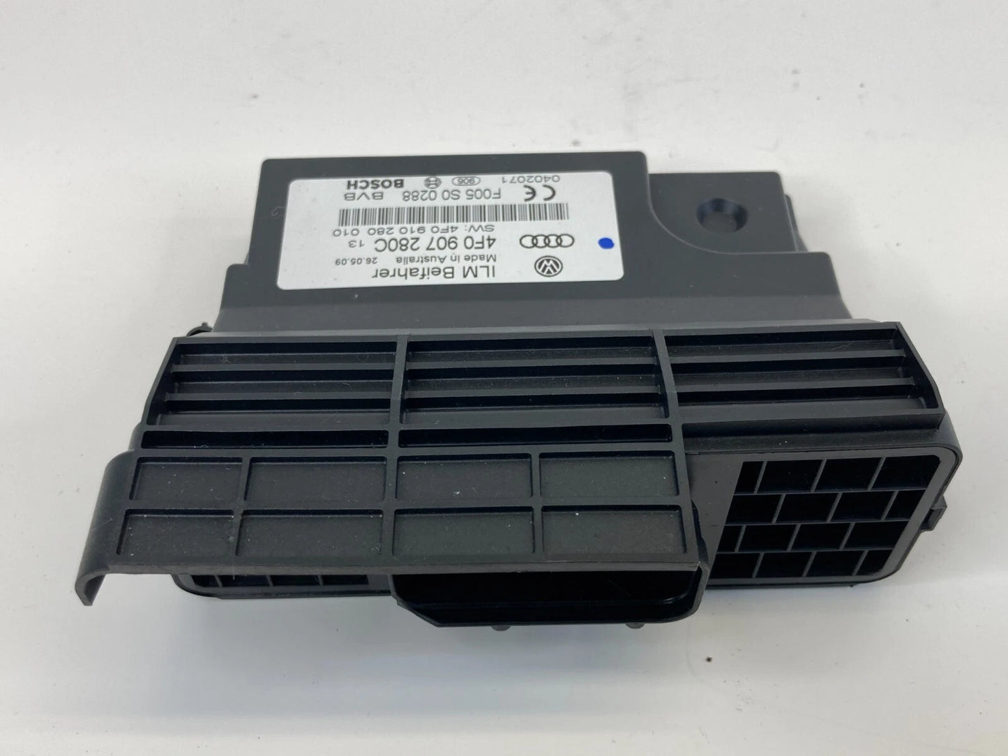 2005-2011 AUDI A6 QUATTRO ONBOARD SUPPLY CONTROL MODULE FUSE BOX 4F0-907-280C