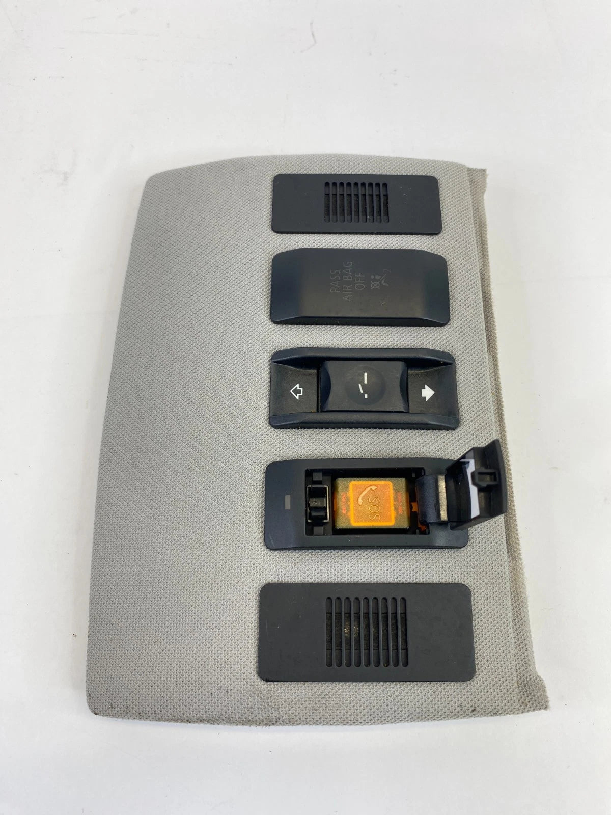 2008 BMW 535XI OVERHEAD HEADLINER TRIM PANEL W/SUNROOF & SOS SWITCH OEM