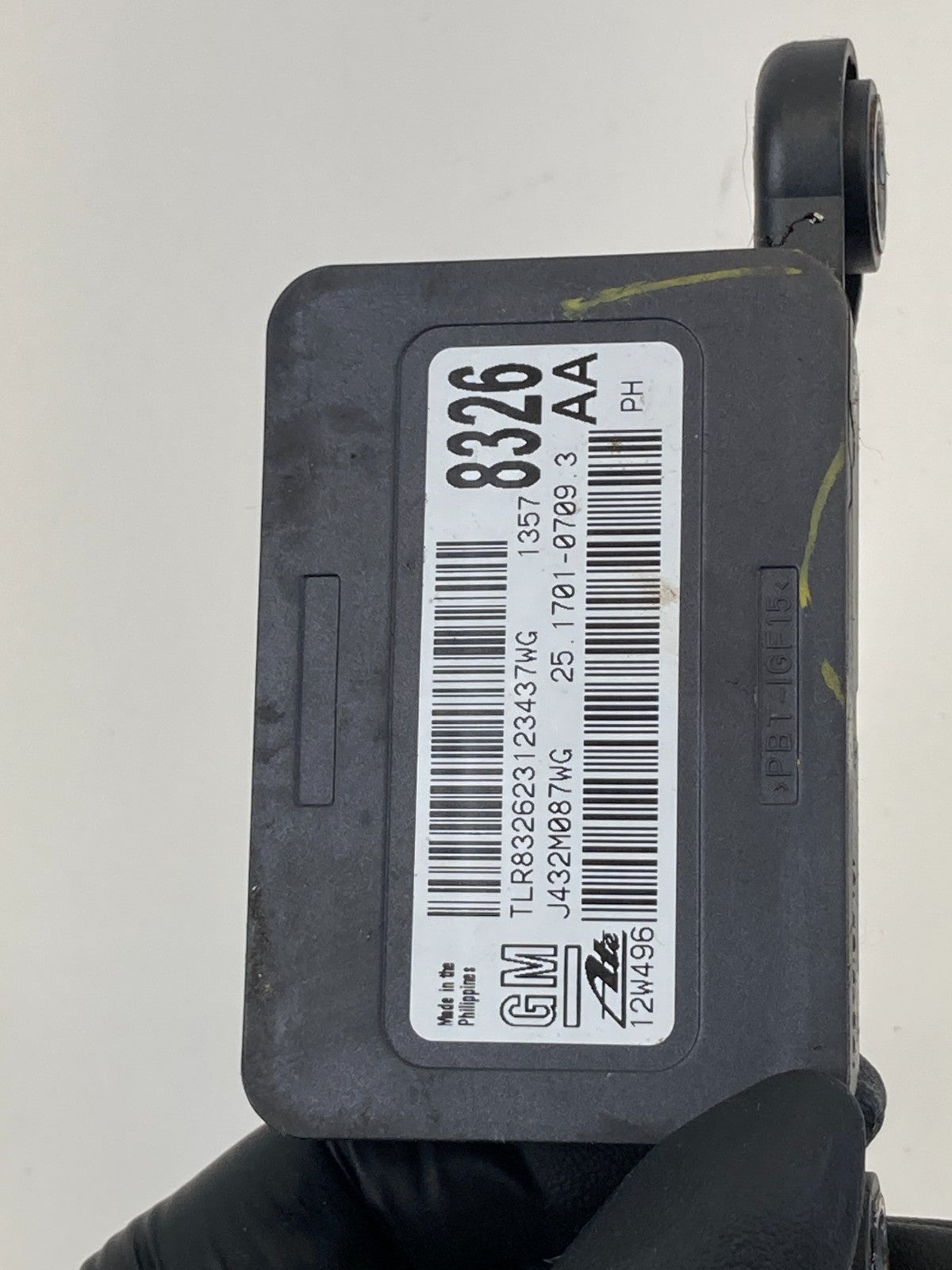 2011 2012 2013 2014 2015 2016 Chevrolet Cruze Yaw Rate Module Sensor 13578326