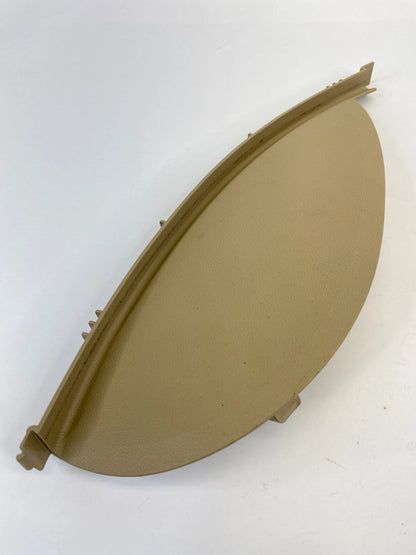 2006 BMW 330I RIGHT PASSENGER SIDE DASH END CAP COVER BEZEL 51457077820