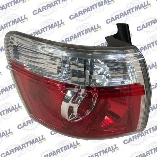2007-2012 GMC ACADIA REAR LEFT DRIVER SIDE OUTER TAILLIGHT TAILLAMP ASSY OEM