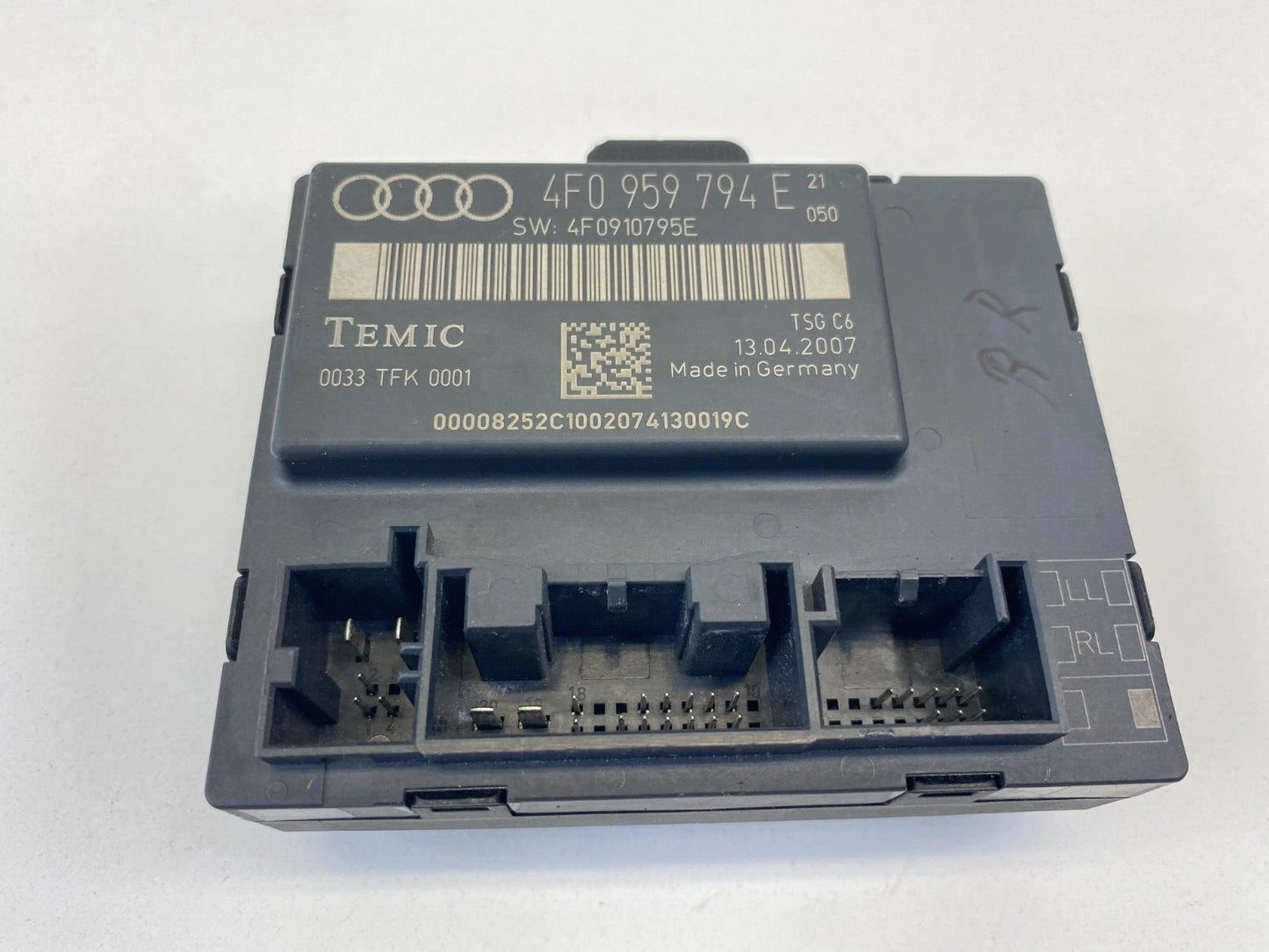 2006 2007 AUDI A6 A6 QUATTRO REAR RIGHT DOOR COMPUTER CONTROL MODULE 4F0-959-794