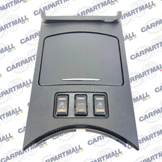 2008 2009 INFINITI G35 SEDAN CENTER CONSOLE CUP HOLDER ASSEMBLY OEM 68430JL00A