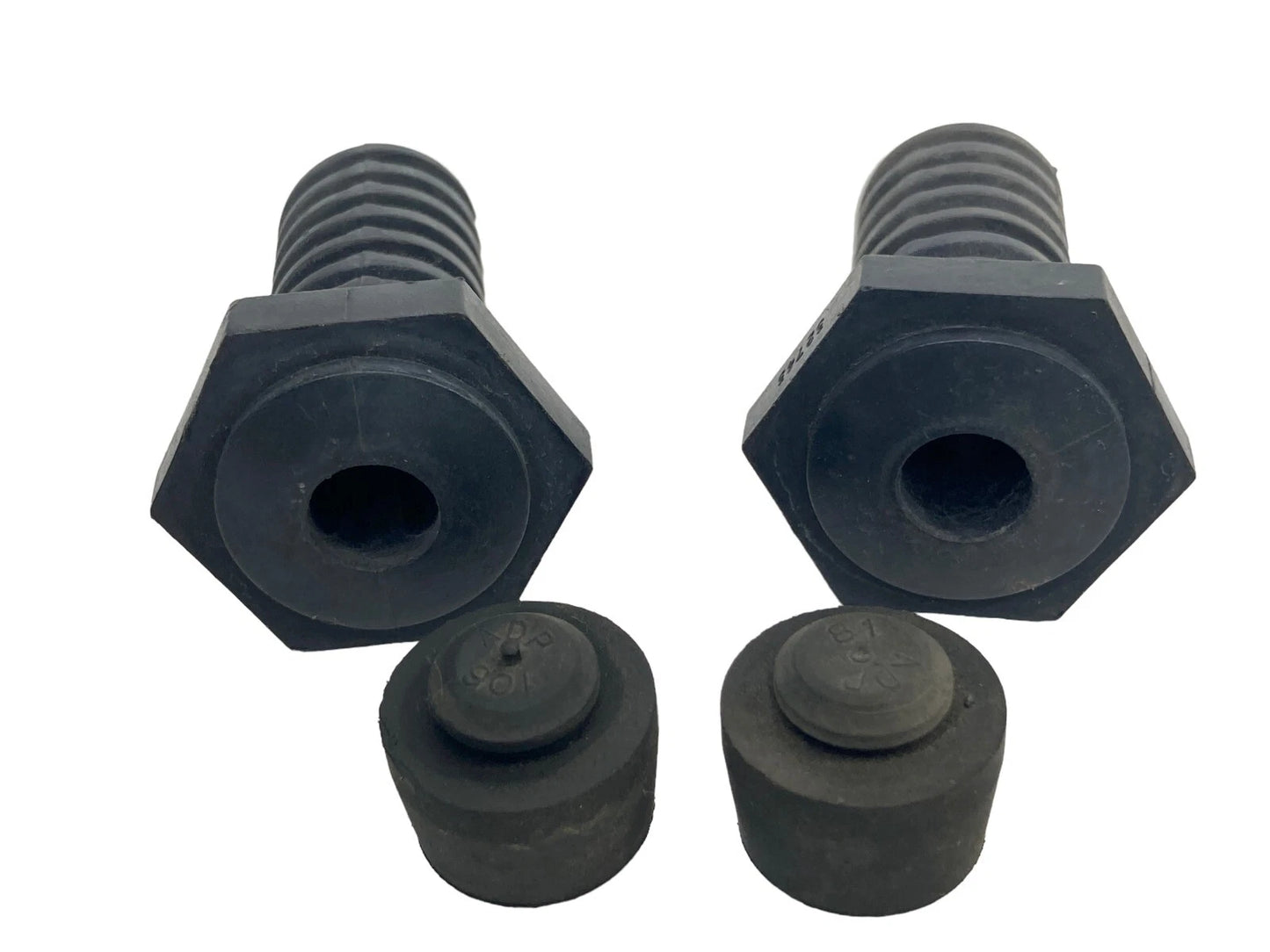 2007-2012 DODGE CALIBER FRONT HOOD ADJUSTER BUMPER STOP RUBBER SET OEM