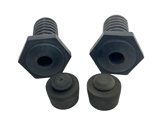 2007-2012 DODGE CALIBER FRONT HOOD ADJUSTER BUMPER STOP RUBBER SET OEM