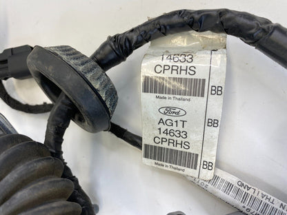 2010-2012 Ford Taurus Rear Left Side Door Wiring Cable Wire Harness AG1T-14633