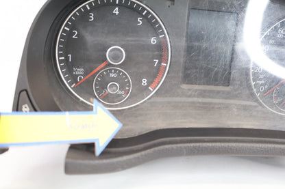 12-15 VOLKSWAGEN PASSAT DASH CLUSTER SPEEDOMETER GAUGES 561-920-960D 233K OEM